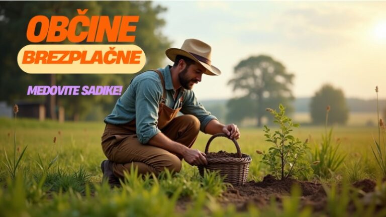 Občine, pridobite brezplačne sadike medovitih dreves! SUNDOWN