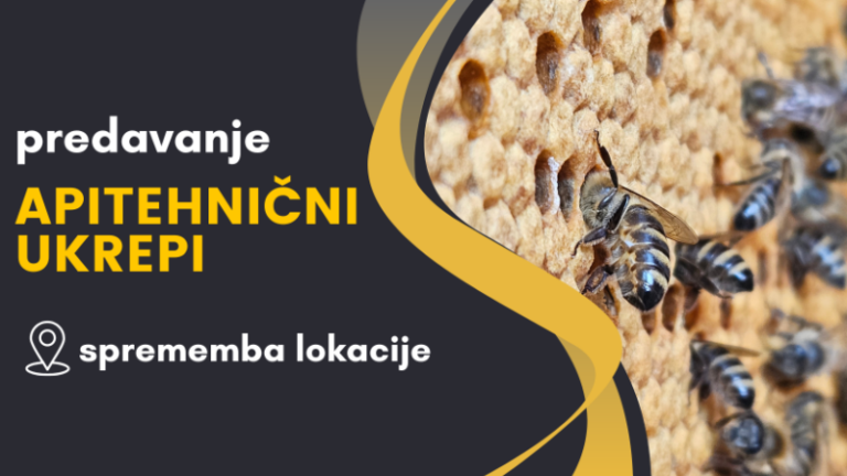 Sprememba lokacije predavanja na Koroškem (Apitehnični ukrepi) apitehnicni ukrepi